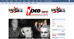 Desktop Screenshot of lavocedellevoci.it